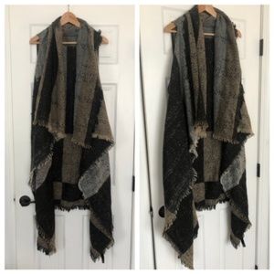 Express Handkerchief Blanket Sweater Vest
